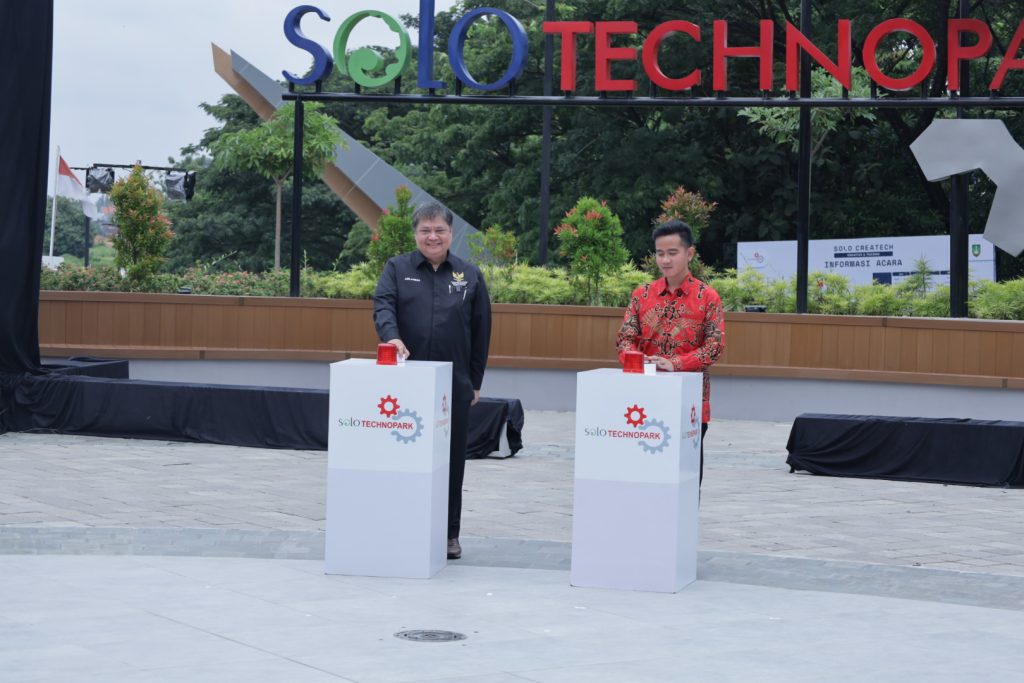 Menko Perekonomian Resmikan Kawasan Sains dan Teknologi Solo Technopark