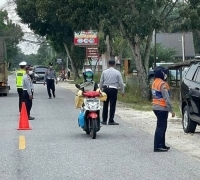 Polres Pelalawan Laksanakan Operasi Keselamatan Lancang Kuning Tahun 2023