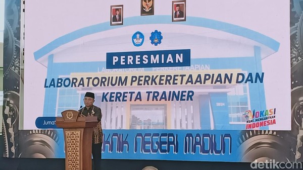 Menko PMK Resmikan Laboratorium Perkeretaapian Terbesar di Asia Tenggara