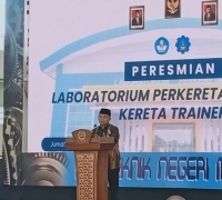 Menko PMK Resmikan Laboratorium Perkeretaapian Terbesar di Asia Tenggara