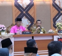 Pj Wali Kota Evaluasi Program Doctor on Call dan Santunan Kematian