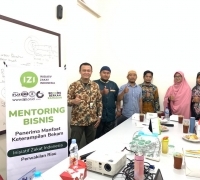 Hadirkan Semangat Berwirausaha, IZI Riau Gelar Mentoring Bisnis Untuk Penerima Manfaat Program Pelatihan Bekam