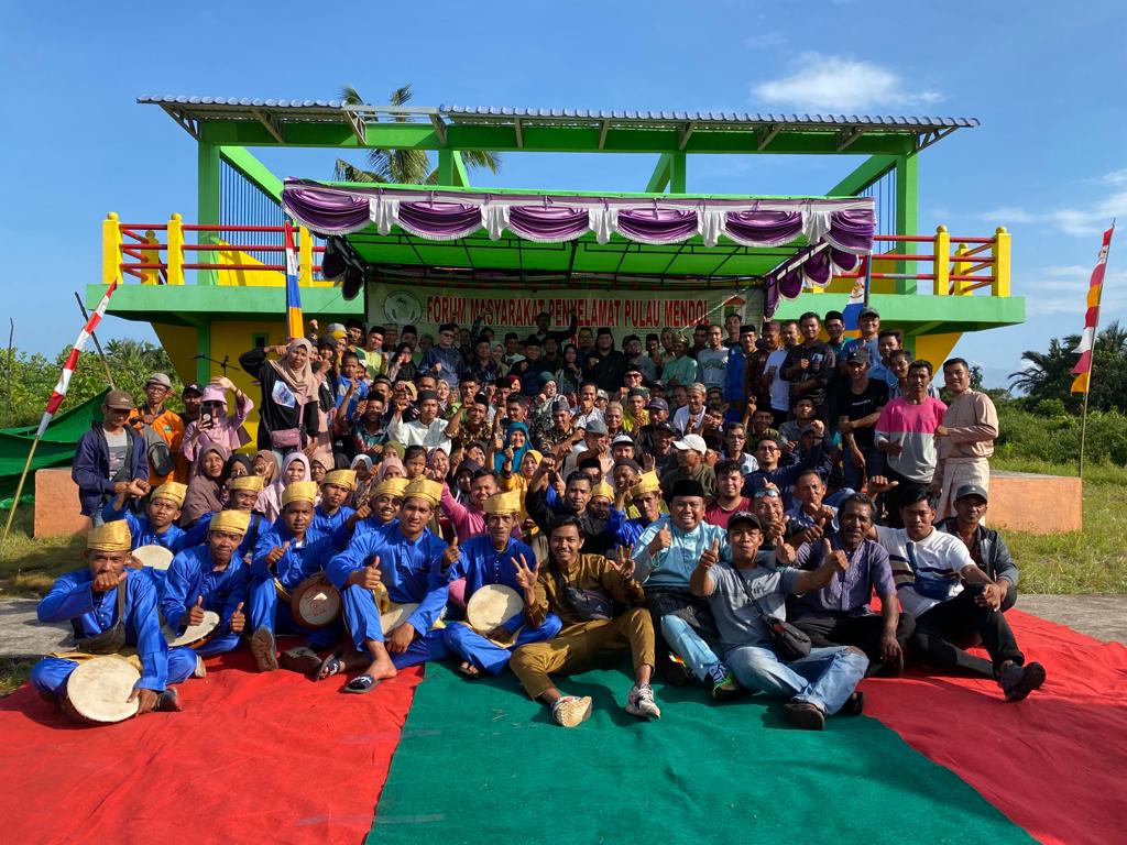 Masyarakat Pulau Mendol Gelar Kenduri Besar Terkait Pencabutan HGU PT TUM