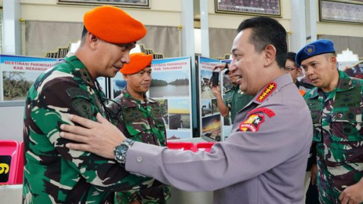 Aksi Heroik Selamatkan Kapolda Jambi, Prajurit Kopasgat Pekanbaru Diapresiasi Kapolri