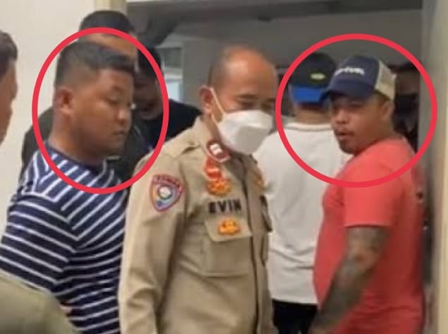 Debt Collector Baju Belang Putih Biru Yang Hardik Polisi Ditangkap