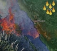 Riau Diguyur Hujan, Sore ini Hanya Ada 1 Titik Panas di Sumatera