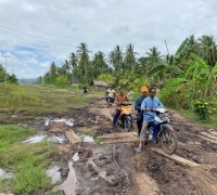 Syahrul Aidi Perjuangkan Pembangunan Jalan Lintas Bono dan Lubuk Agung-Batas Sumbar Melalui APBN