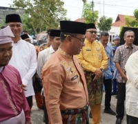 Gubernur Riau Launching Kartu E-Money dan Learning Management Sistem di SMAN 1 Bangko