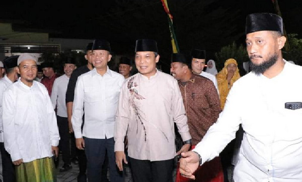 Sekdako Dampingi Pj Wako Safari Ramadan di Masjid Ar Arafah Sidomulyo Barat