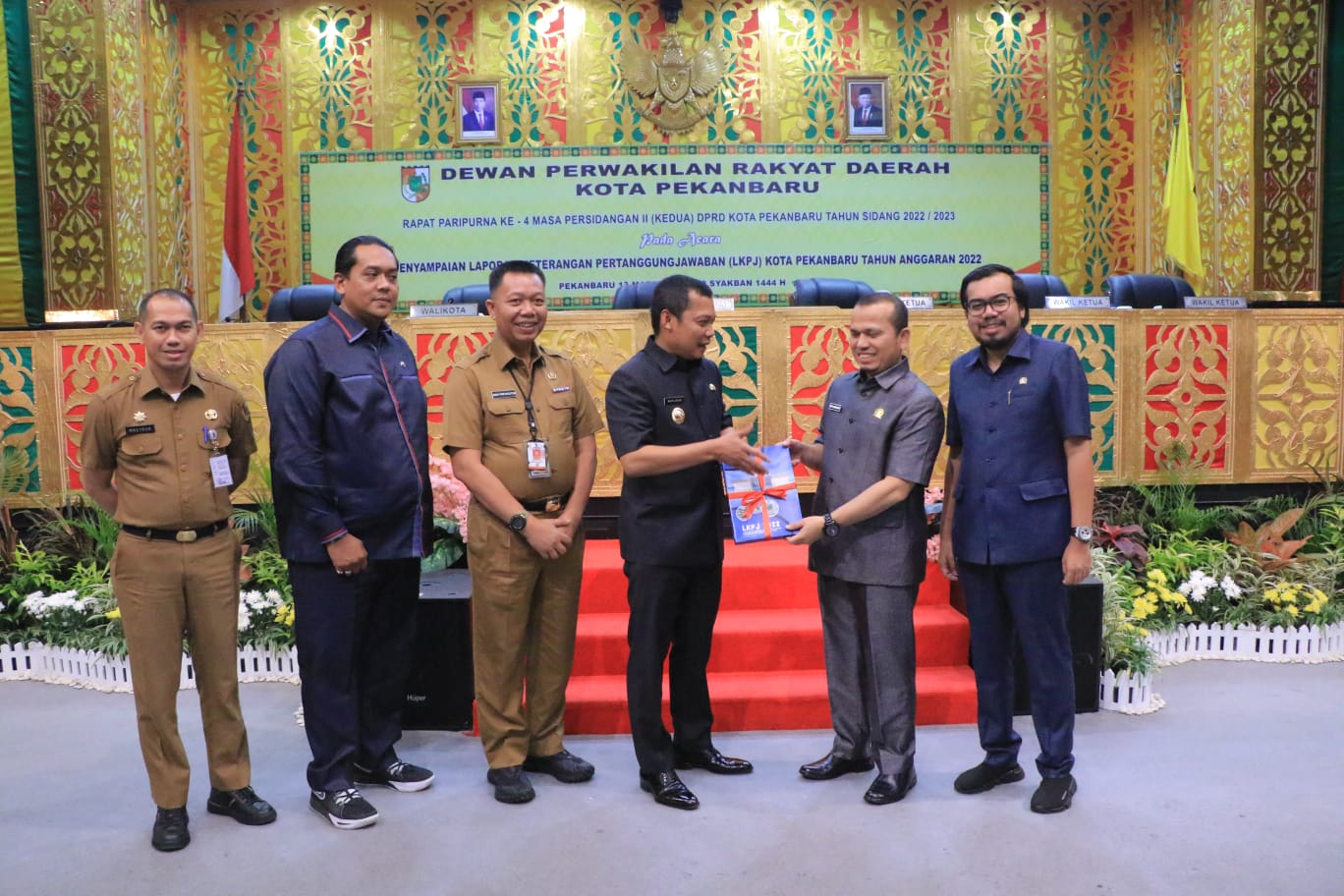 DPRD Pekanbaru Laksanakan Paripurna LKPJ Tahun 2022
