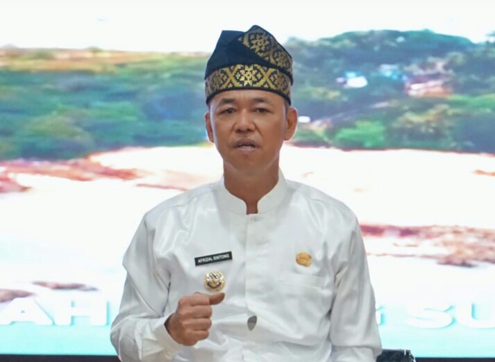 Bupati Rokan Hilir Afrizal Sintong SIP