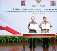OJK dan BPKP Sepakati Kerjasama Perkuat Pengawasan Sektor Jasa Keuangan