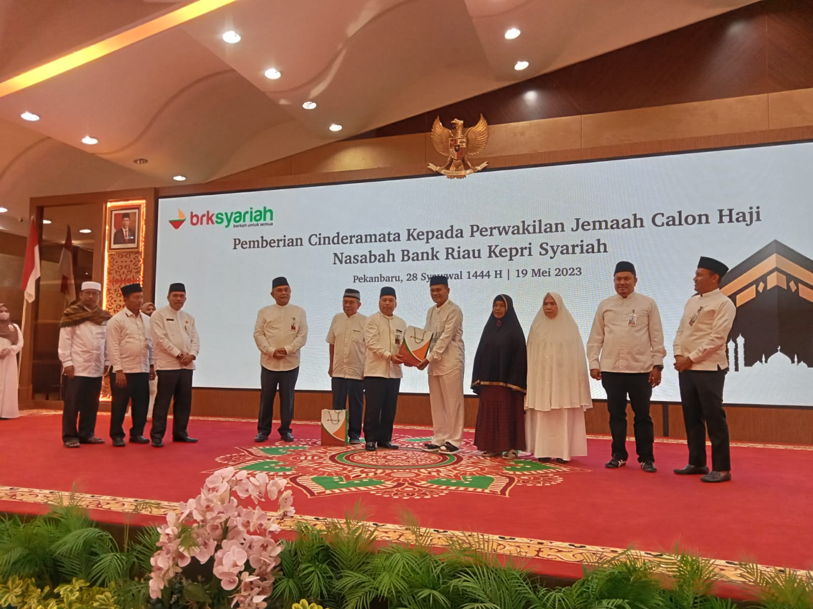 JCH Nasabah BRK Syariah Ikuti Manasik Haji dan Silaturahmi Bersama Direksi