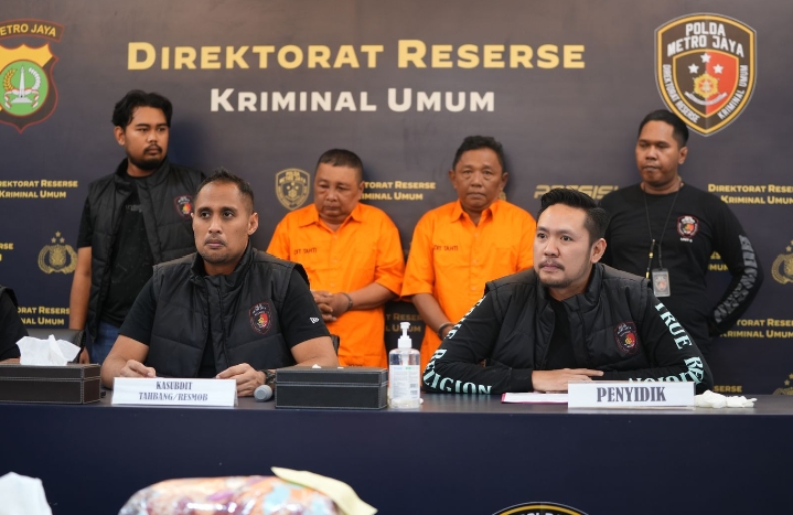 Buang Mayat Wanita Dikolong Tol Cilincing, Dua Orang Laki-laki Paruh Baya Ditangkap Polisi