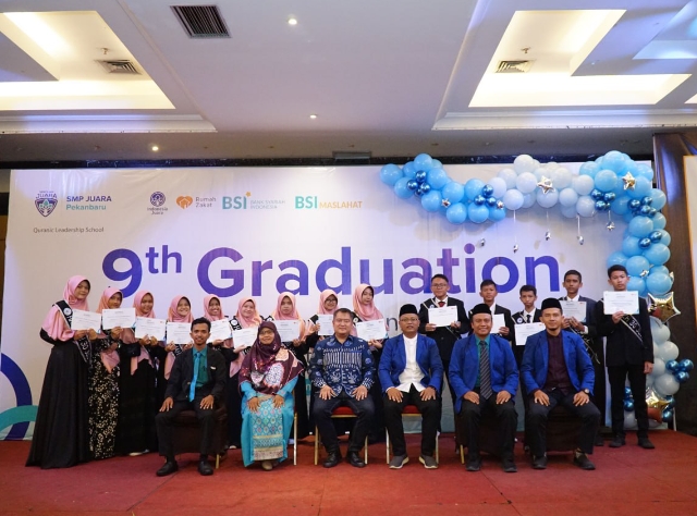 Spektakuler Gradutional 9 th SMP Juara Pekanbaru
