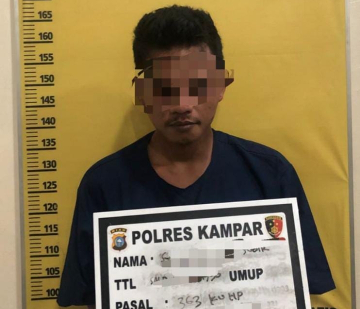 Bongkar Rumah, Warga Sialang di Ringkus Setreskrim Polres Kampar