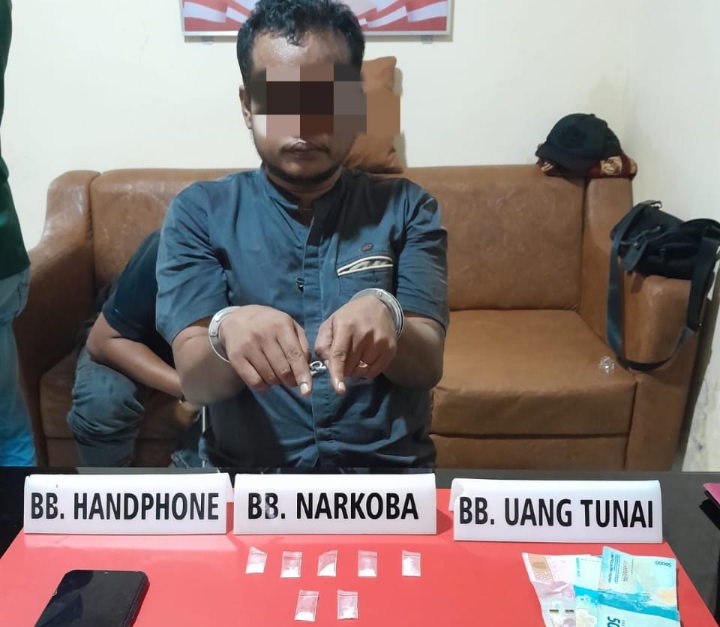Tim Ojoloyo Temukan 7 Paket Shabu-shabu Pada Warga Air Tiris
