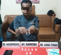 Tim Ojoloyo Temukan 7 Paket Shabu-shabu Pada Warga Air Tiris
