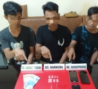 Lagi, 3 Pelaku Narkoba di Ringkus Tim Ojoloyo di Kasikan