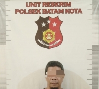 Polsek  Batam Kota Amankan Seorang Tetangga Yang Tega Cabuli Anak Di Bawah Umur