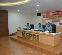 Wakapolda Kepri Pimpin Sidang Terbuka Penetapan Kelulusan Akhir Tingkat Panda Seleksi Penerimaan Taruna/i Akpol Tahun Anggaran 2023 Polda Kepulauan Riau