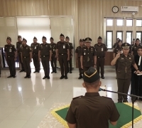 Resmi Dilantik, Charles Hutabarat Jabat Kacabjari Tanjung Batu di Kejari Karimun