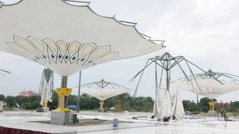 Barisan Pemuda Mahasiswa Riau Jakarta (BPMRJ) Turut Mengawal Isu Proyek Payung Elektrik Masjid An-Nur Dinilai Janggal dan Diduga Melibatkan Anak Gubenur Riau