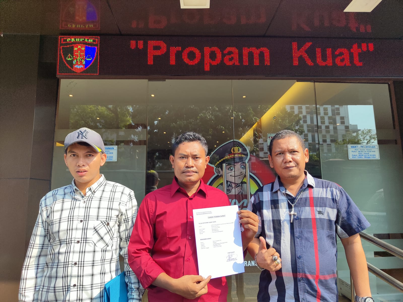 Sambangi Propam Polri, DPD GMNI Kepri Dorong Propam Beri Atensi Terhadap Pemberantasan Judi dan Narkoba di Batam