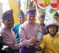 Tidak Terima Tunai, Pembayaran Samsat Drive Thru Gajah Mada Gunakan QRIS BRK Syariah