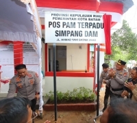 Polda Kepri Resmikan Pospam Terpadu Kampung Bebas Narkoba di Simpang Dam Batam