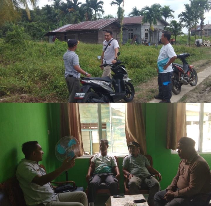 Kunjungi Kuala Kampar, Manager ULP PLN Pangkalan Kerinci Tinjau Lokasi Pembangunan Kabel Bawah Laut
