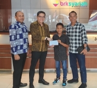 BRK Syariah Berikan Bonus dan Fasilitas Transportasi Kepada Alvino si Togak Luwan Selama di Jakarta