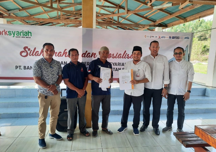 BRK Syariah Bakal Buka Kantor di Wilayah Desa Sungai Sirih dan Siap Bantu Pembiayaan Replanting Masyarakat