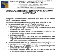 Tidak Ada Kesepakatan Antara BP Batam dengan Masyarakat Rempang