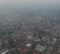 Riau Mulai Diselimuti Kabut Asap