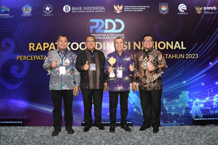 BRK Syariah Ikuti Rakornas P2DD 2023, Tengkoe Irawan Sampaikan BRK Syariah Dukung Digitalisasi Untuk Peningkatan PAD