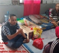 Pendamping Siaga Kerinci Serahkan Bantuan Sembako Sahabat Jumat Door to Door