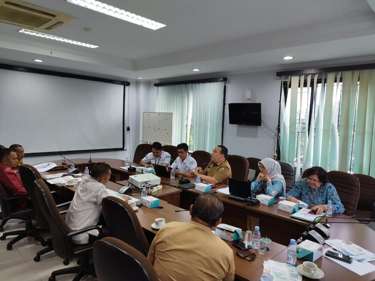  Suasana Saat Tanya Jawab Antara Komisi III dan Pihak Dinkes