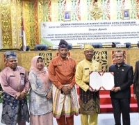 Rapat Paripurna Laporan Banggar Terkait Pelaksanaan Anggaran Pendapatan dan Belanja APBD Pekanbaru Tahun 2022