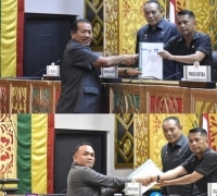 DPRD Gelar Paripurna Pandangan Umum Fraksi terhadap Nota Keuangan Ranperda APBD P 2023