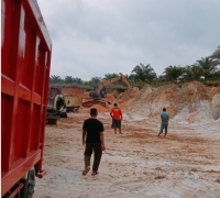 Marak Galian C Diduga Ilegal di Desa Karya Indah, Kades Karya Indah : Usaha Galian Tanah Timbunan Tidak Kantongi  Izin
