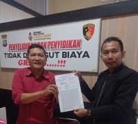 Sahat Maruli Siregar, SH MH Dampingi Klien Nya Bakri Dayun, Buat Laporan Dugaan Tindak Pidana Pemalsuan Dan Penggelapan