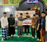 Berkah GSSB, Mesjid Raya Teluk Kuantan Dapat Bantuan Dari BRK Syariah