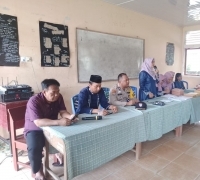 Kapolsek Kampar Kiri Giat Cooling System Sebagai Sarana Wujudkan Pemilu Tertib, Aman dan Damai