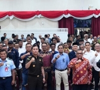 Pj Sekda Kampar Hadiri Pelantikan Pengurus PWI Provinsi Riau