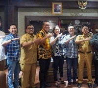 Tertarik Pengolahan Sampah, Pemerintah Sleman Kunjungi Kampar