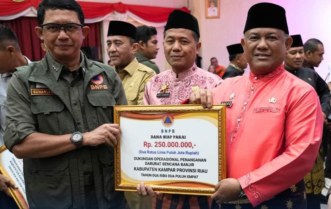 Pemda Kampar terima bantuan DSP.