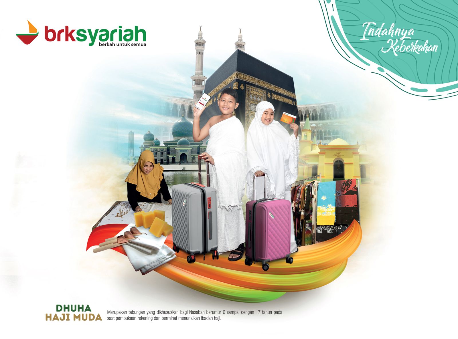 Berangkat Haji di Usia Muda, Rencanakan Lewat Tabungan Dhuha BRK Syariah