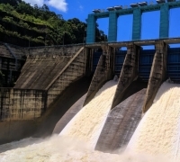 Debit Air Turun, PLTA Koto Panjang Kurangi Bukaan Pintu Waduk  