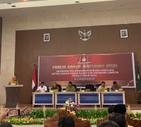 Upaya Antisipasi PSS di Wilayah Rawan Banjir, KPU Kampar Gelar FGD